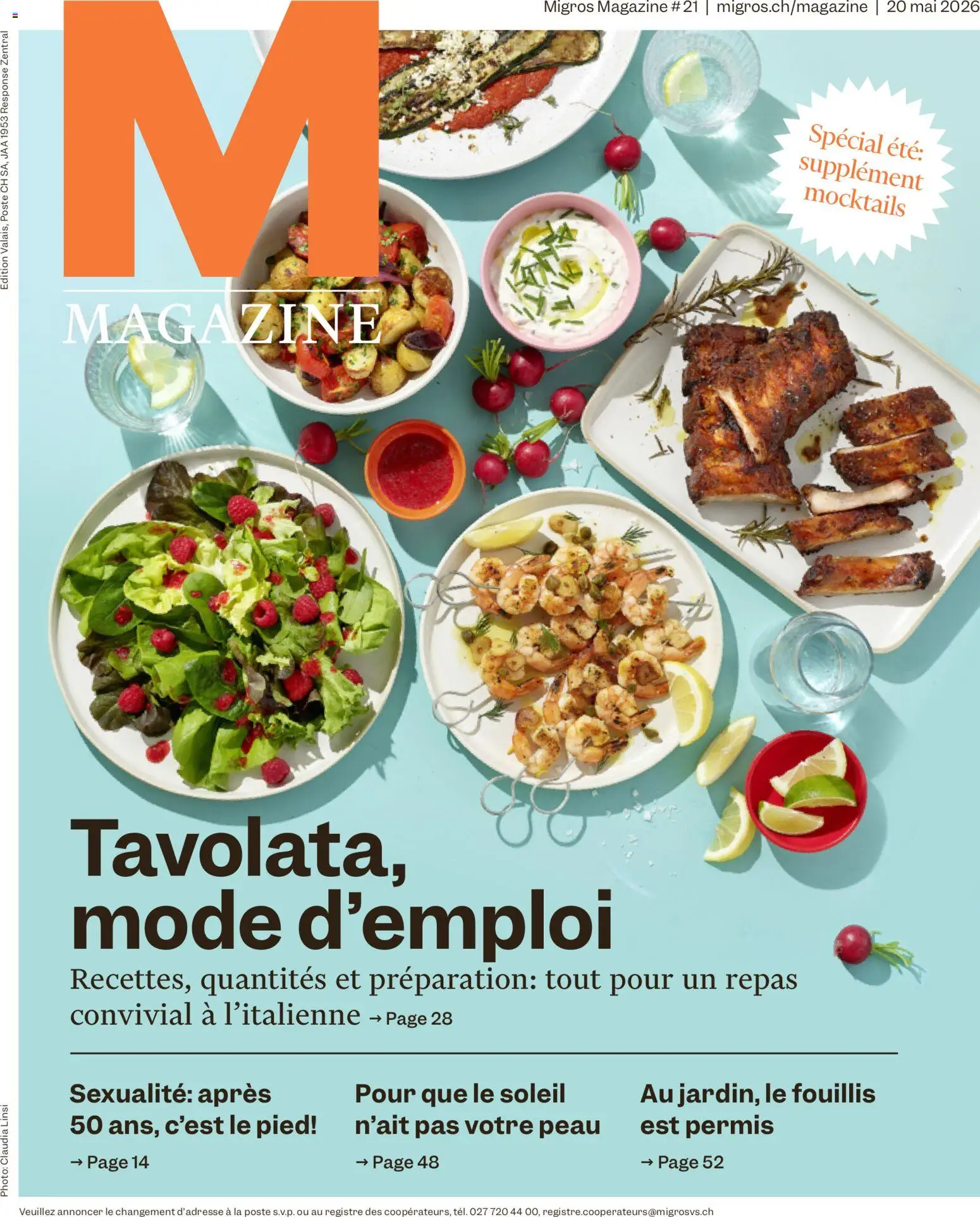 Vorschau des Merkblatts Migros aktionen Magazine FR vom Shop Migros gültig von 19.05.2026 bis 25.05.2026