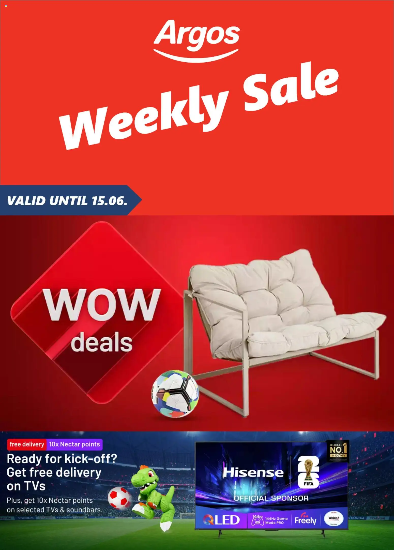 Preview of Argos Argos catalogue valid from 09/06/2026