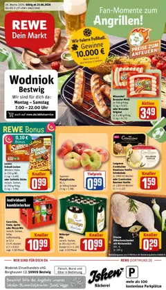 Vorschau von dem Prospekt des Geschäftes Rewe, gültig ab dem 21.06.2026