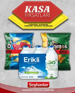 Seyhanlar Market Seyhanlar Market - Katalog Kasa Fırsatları 03.08.2026 - Broşürünün önizlemesi