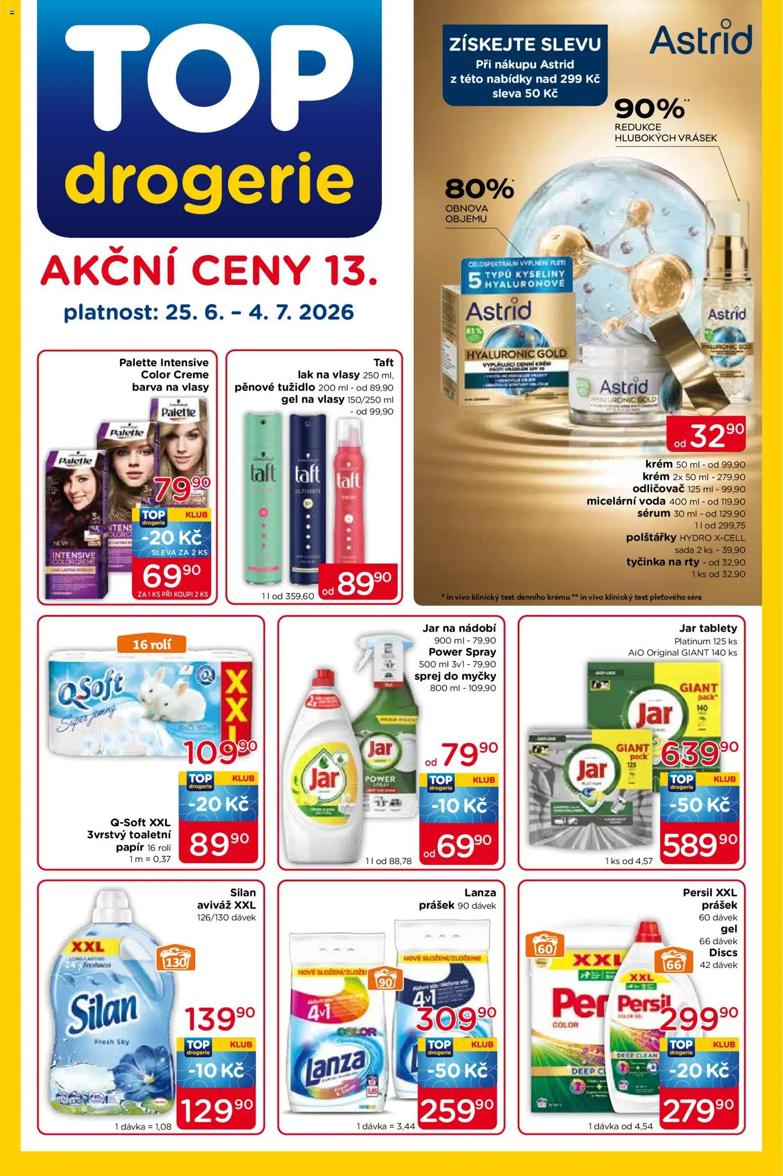 Náhled nabídky: Top drogerie Top drogerie leták platný od 25.06.2026