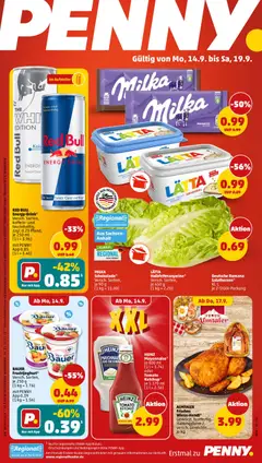 Vorschau von dem Prospekt des Geschäftes Penny, gültig ab dem 14.09.2026