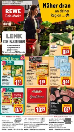 Vorschau von dem Prospekt des Geschäftes Rewe, gültig ab dem 27.07.2026