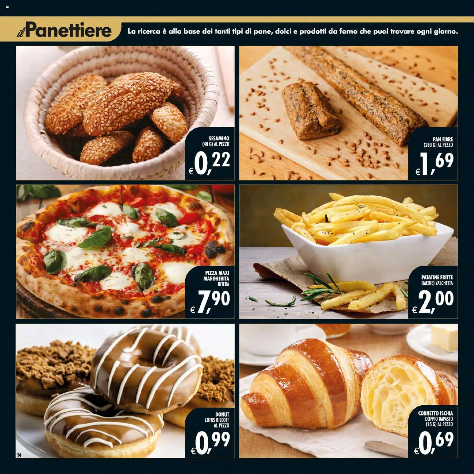 Anteprima dell'opuscolo Decò volantino Gourmet Sicilia dal negozio Decò valido da 01/09/2026 - Pizza, Forno, Dolci, Cornetto, Patatine, Patatine fritte, Impasto