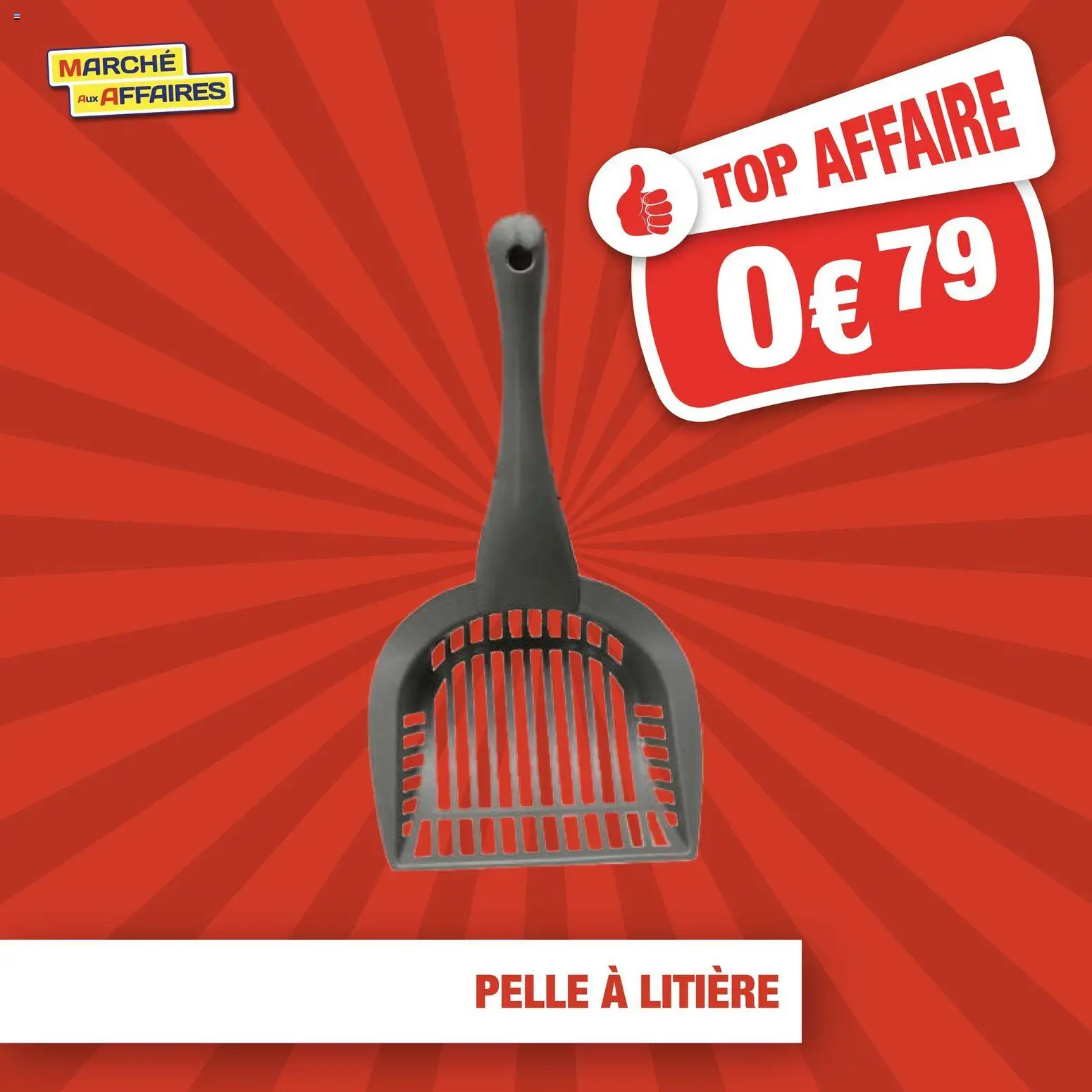 Prévisualisation de Marché aux Affaires catalogue du magasin Marché aux Affaires formulaire valide 09/03/2026 - Pelle, Litière