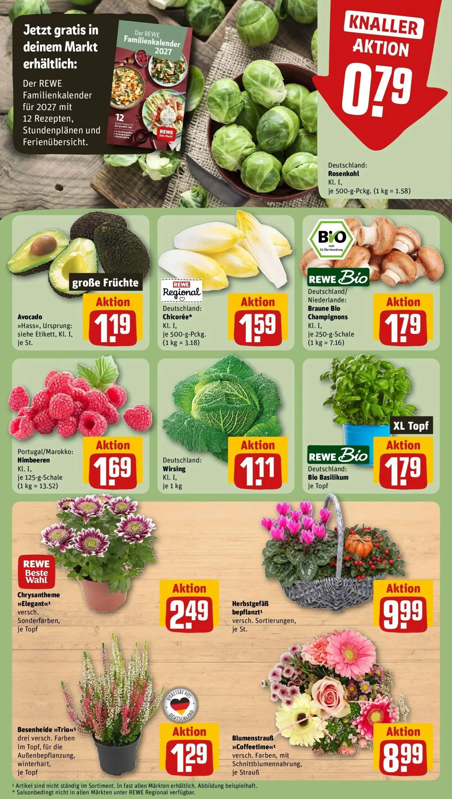 Vorschau von dem Prospekt des Geschäftes Rewe, gültig ab dem 19.10.2026