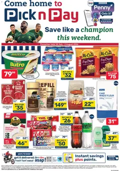 Preview of Pick n Pay flyer valid from 30/07/2026
