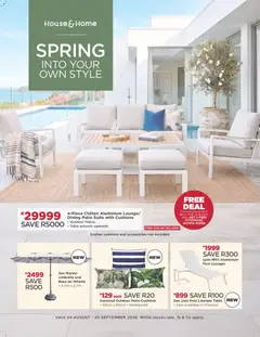 Preview of House and Home flyer valid from 24/08/2026