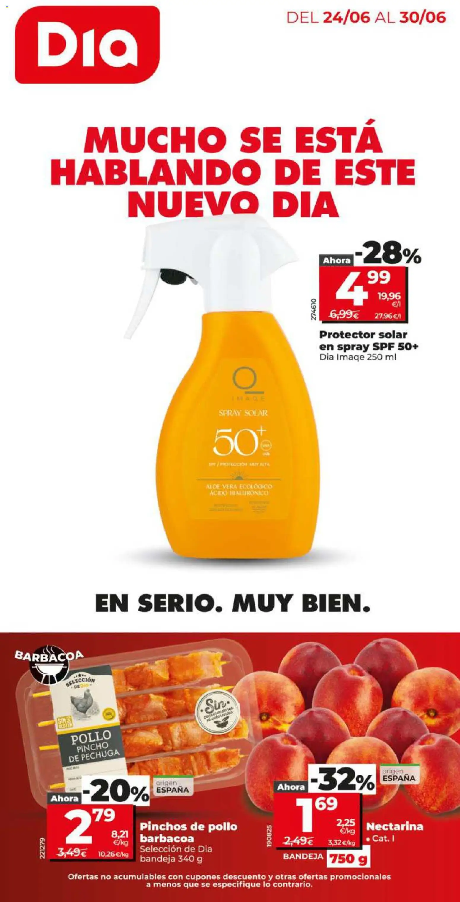 Vista previa del folleto de la tienda Dia válido desde el 24/06/2026 