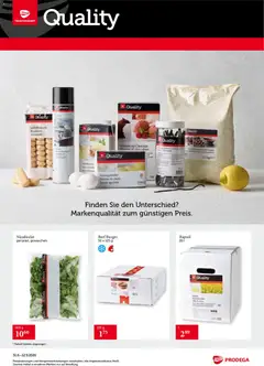 Vorschau des Merkblatts Prodega aktionen Transgourmet Quality vom Shop Prodega gültig von 31.08.2026 bis 12.09.2026