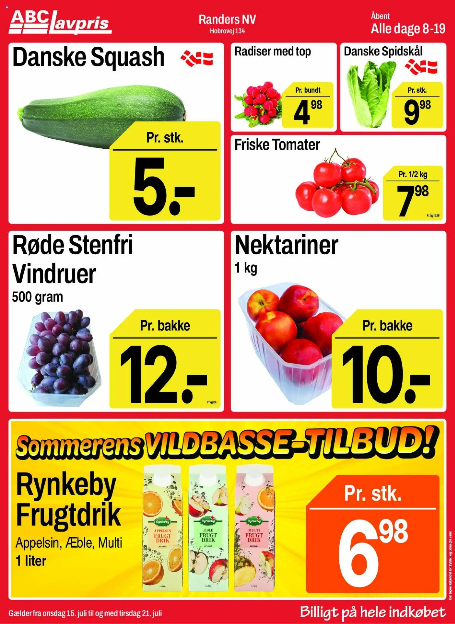 Eksempel på tilbudsavis Abc Lavpris - Tilbudsavis fra butik Abc Lavpris gyldig fra 15/07/2026