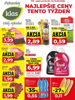 Náhľad Klas letáku platného od 04.05.2026