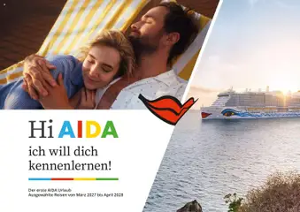Vorschau von dem Prospekt des Geschäftes Aida, gültig ab dem 01.03.2027