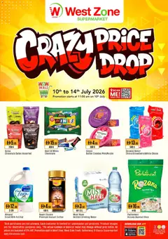 Preview of the catalogue Westzone Supermarket catalogue of store Westzone Supermarket valid from 10 Jul, 2026