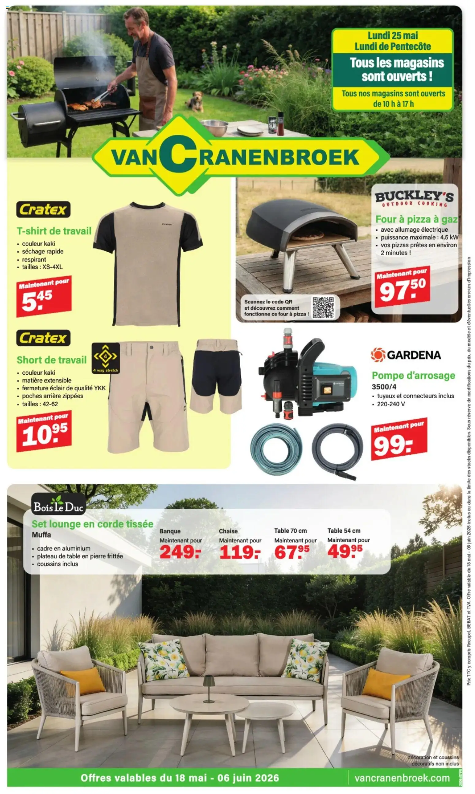 Voorbeeld van Van Cranenbroek Publicité van winkel Van Cranenbroek geldig vanaf 18/05/2026