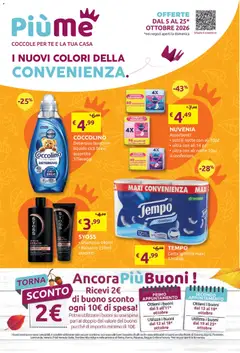 Anteprima dell'opuscolo PiùMe volantino dal negozio PiùMe valido da 05/10/2026