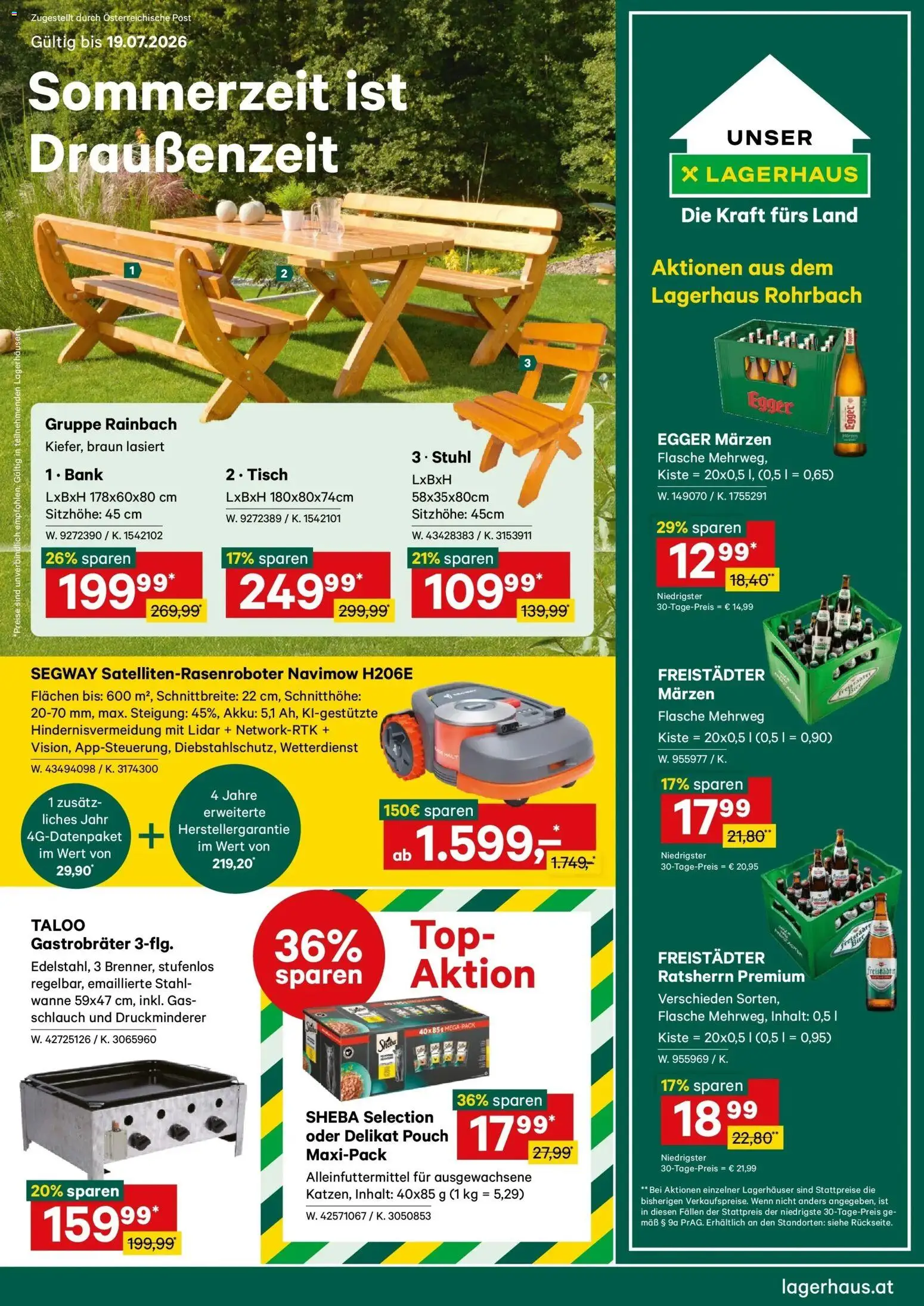 Vorschau der Angebote: Lagerhaus Lagerhaus Wochen Angebote gültig ab 05.07.2026