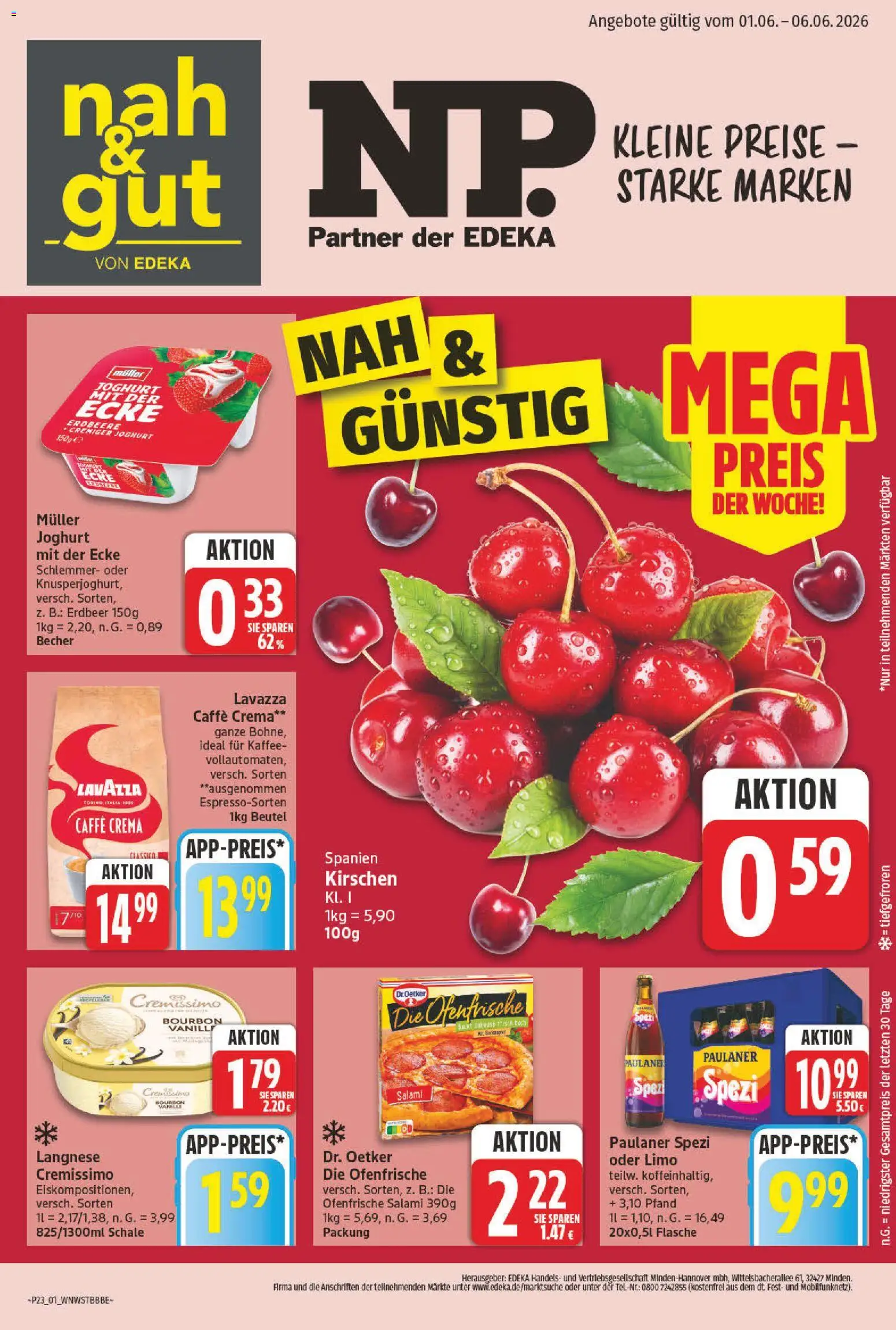 Vorschau von dem Prospekt des Geschäftes NP Discount, gültig ab dem 01.06.2026