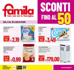 Anteprima dell'opuscolo Famila volantino dal negozio Famila valido da 02/07/2026