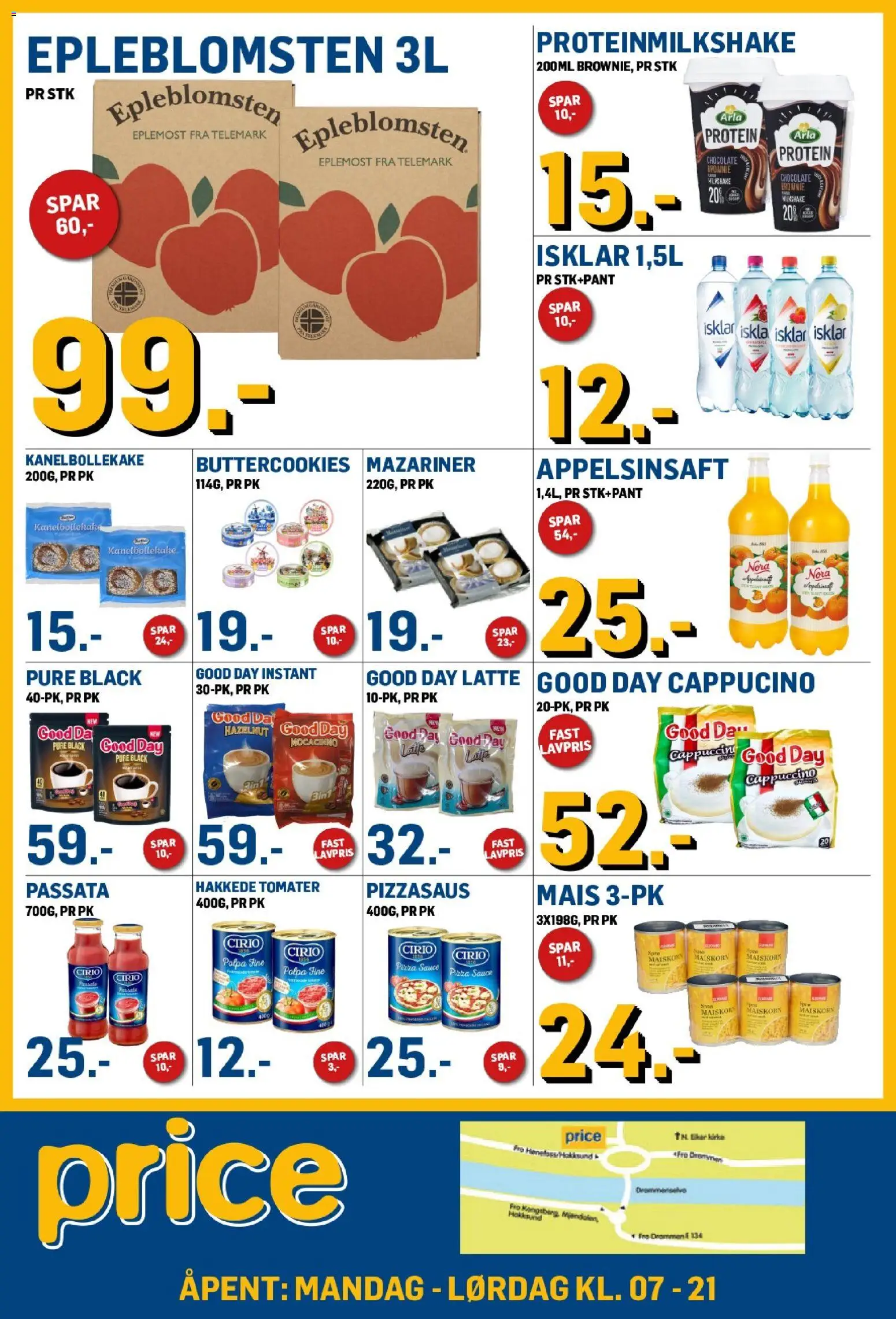 Forhåndsvis Price Lagerbutikk kundeavis fra butikk Price Lagerbutikk gyldig fra 12/08/2026