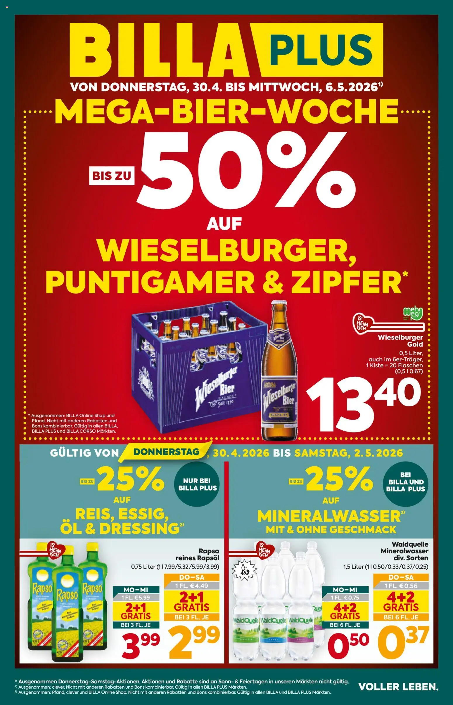 Vorschau der Angebote: Billa Plus Billa Plus Flugblatt gültig ab 30.04.2026