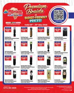 Preview of Africa Cash & Carry flyer valid from 19/05/2026