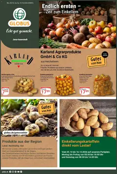 Vorschau von dem Prospekt des Geschäftes Globus, gültig ab dem 05.10.2026