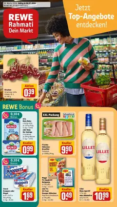 Vorschau von dem Prospekt des Geschäftes Rewe, gültig ab dem 06.07.2026