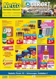 Vorschau von dem Prospekt des Geschäftes Netto Marken-Discount, gültig ab dem 01.06.2026