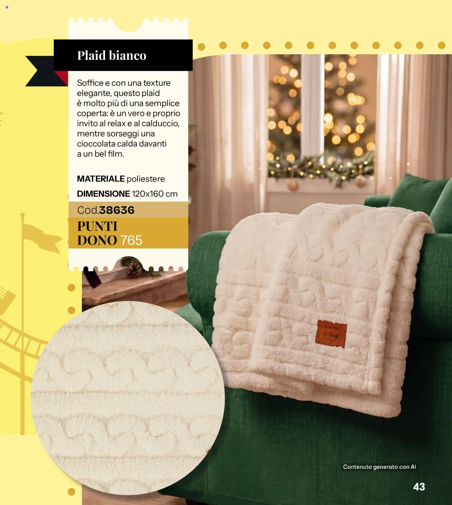 Anteprima dell'opuscolo Catalogo Stanhome Natale dal negozio Stanhome valido da 27/10/2026 - Cioccolata calda, Plaid, Coperta