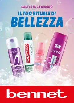 Anteprima dell'opuscolo bennet volantino Bellezza dal negozio bennet valido da 11/06/2026
