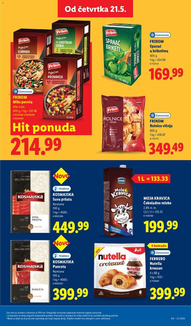 Novi Lidl katalog od 21.05.