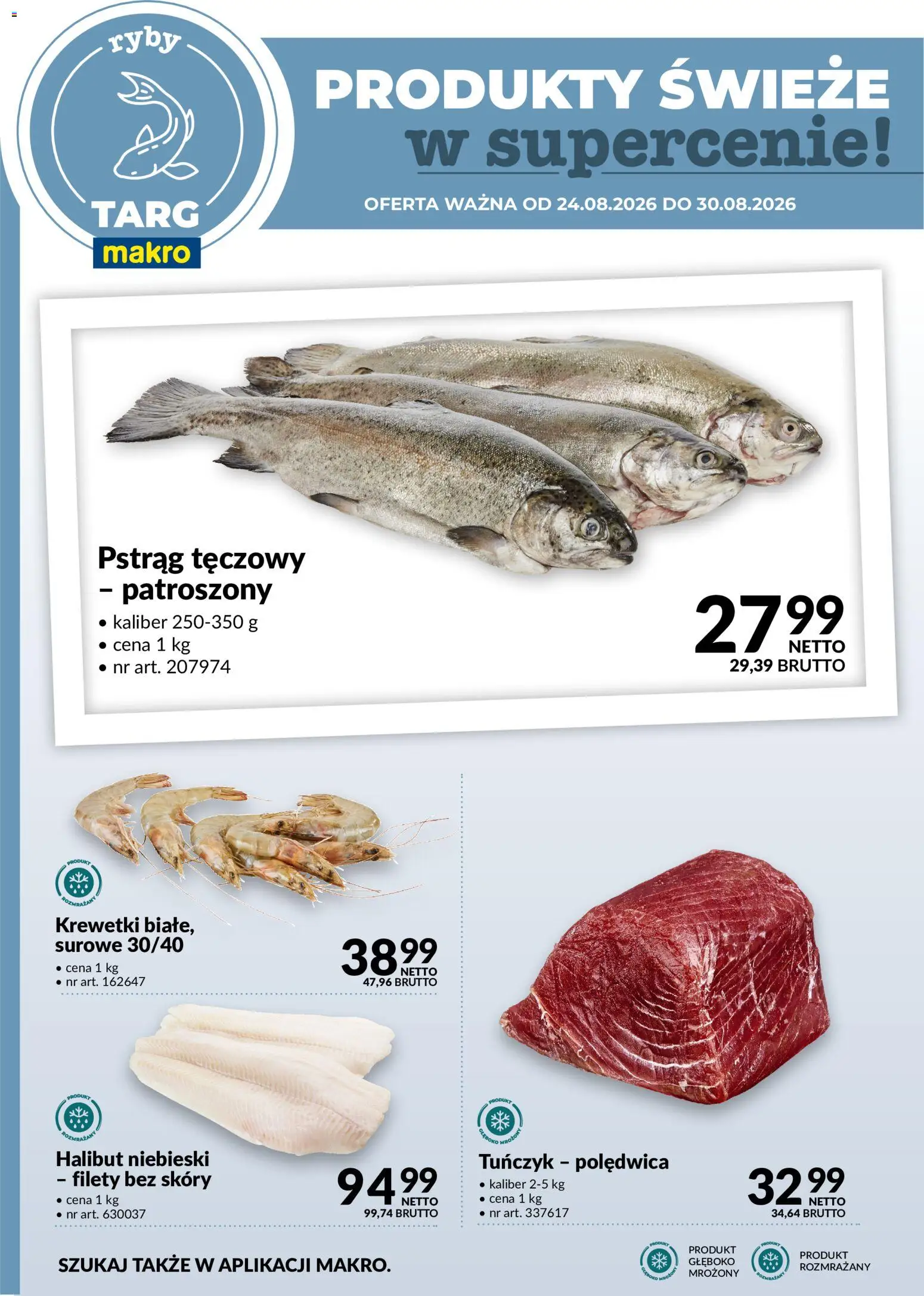 Pogląd gazetki "Makro gazetka - Oferta świeża w super cenach" ze sklepu Makro ważnej od 24.08.2026
