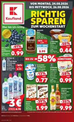 Vorschau von dem Prospekt des Geschäftes Kaufland, gültig ab dem 24.08.2026