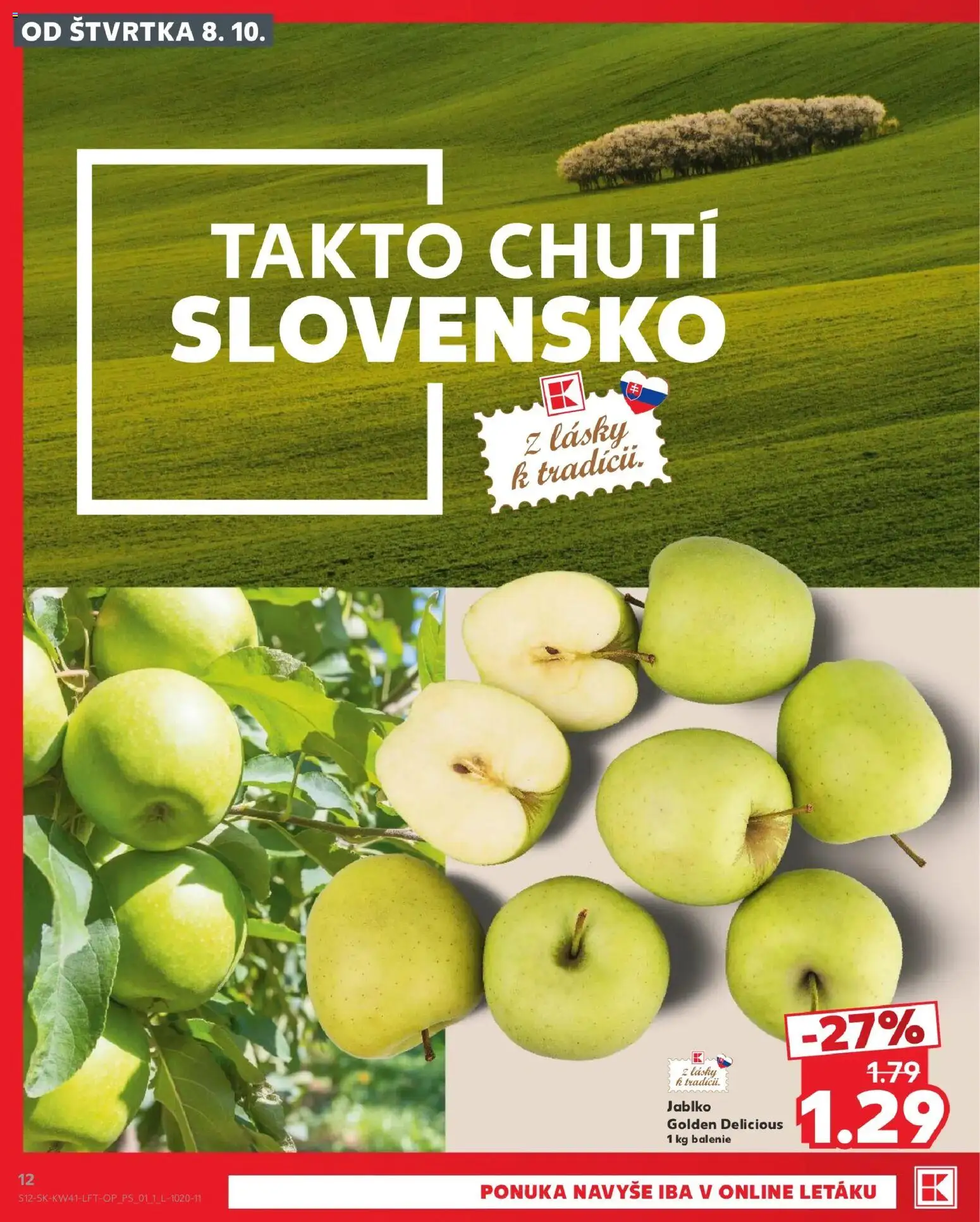 Náhľad Kaufland letáku platného od 08.10.2026