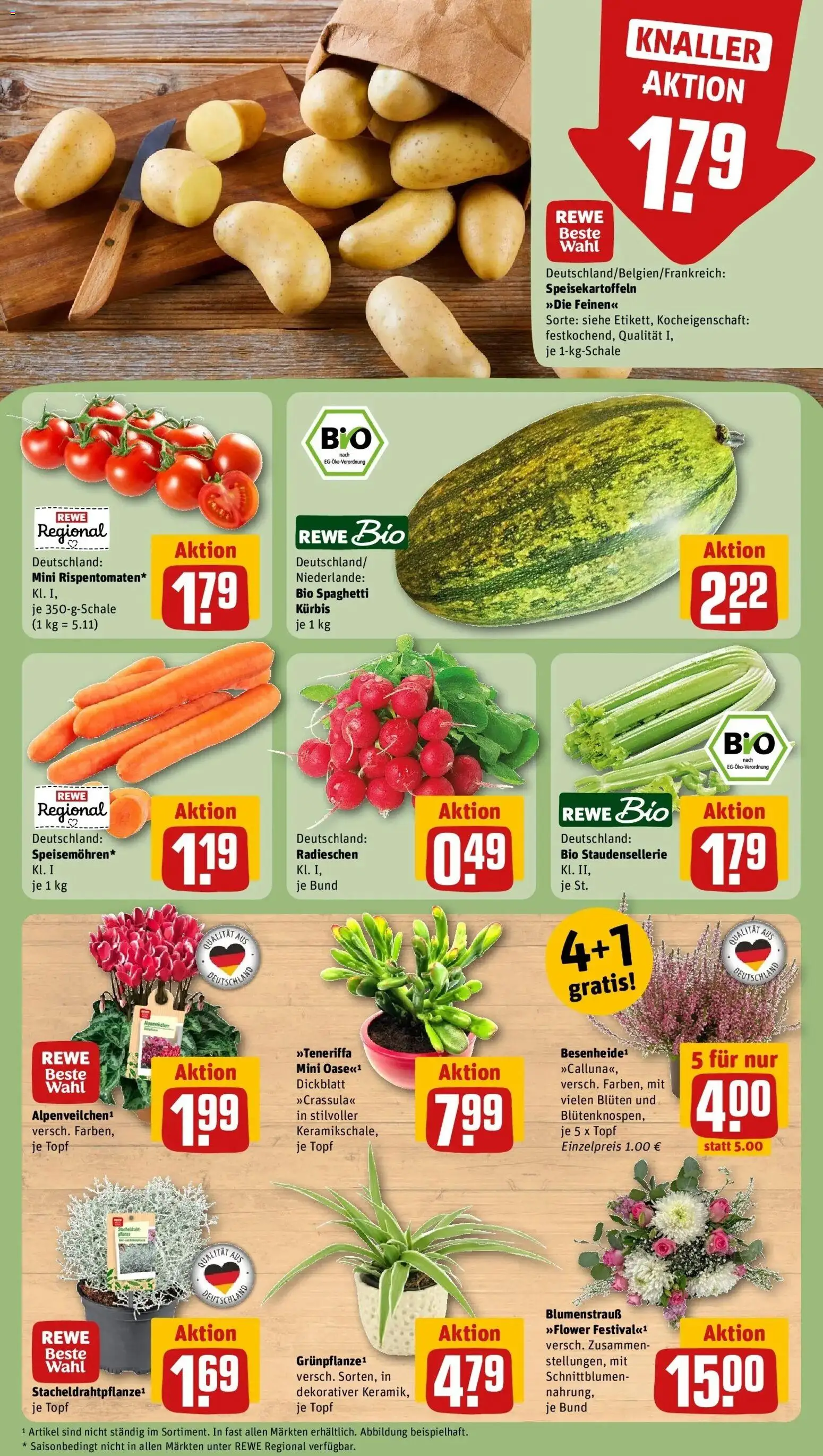 Vorschau von dem Prospekt des Geschäftes Rewe, gültig ab dem 05.10.2026