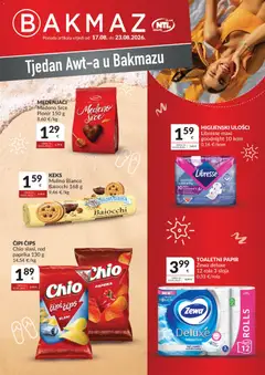 Pregled letka Bakmaz Tjedan Awt-a trgovine Bakmaz vrijedi od 17.08.2026