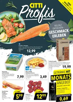 Vorschau von dem Prospekt des Geschäftes CITTI Markt, gültig ab dem 09.09.2026
