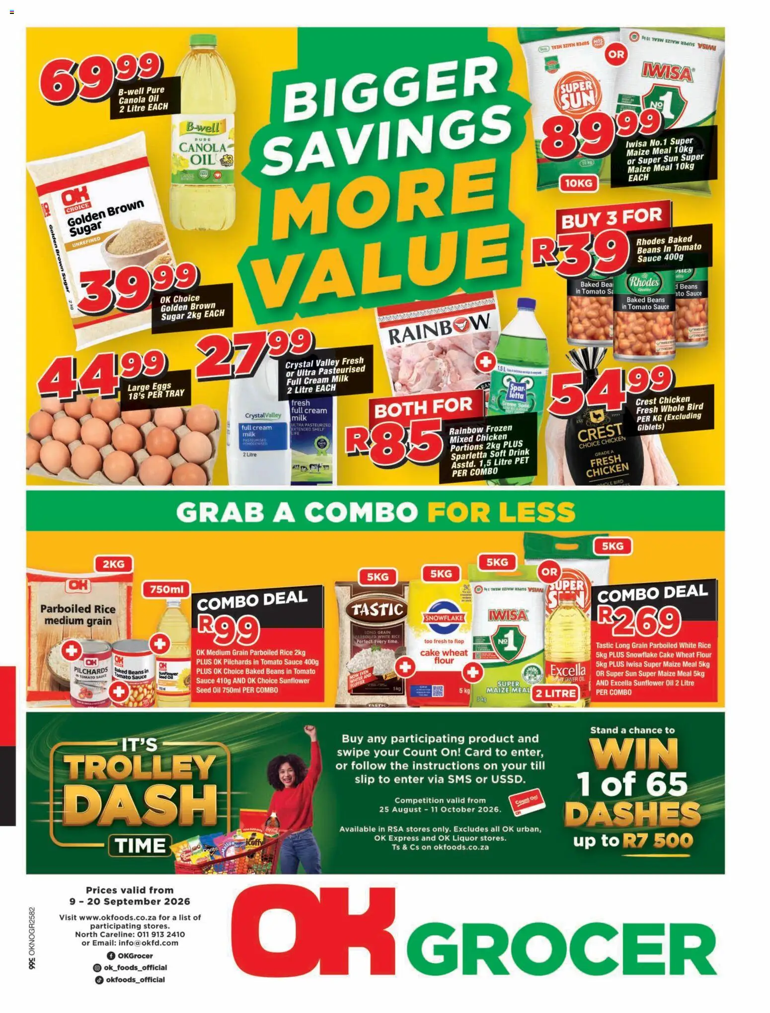 Preview of OK Foods flyer valid from 09/09/2026