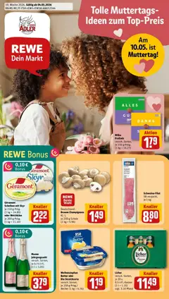 Vorschau von dem Prospekt des Geschäftes Rewe, gültig ab dem 04.05.2026