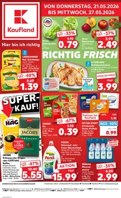 Voorbeeld van Kaufland DE - DE Folder Hannover van winkel Kaufland DE geldig vanaf 21-05-2026