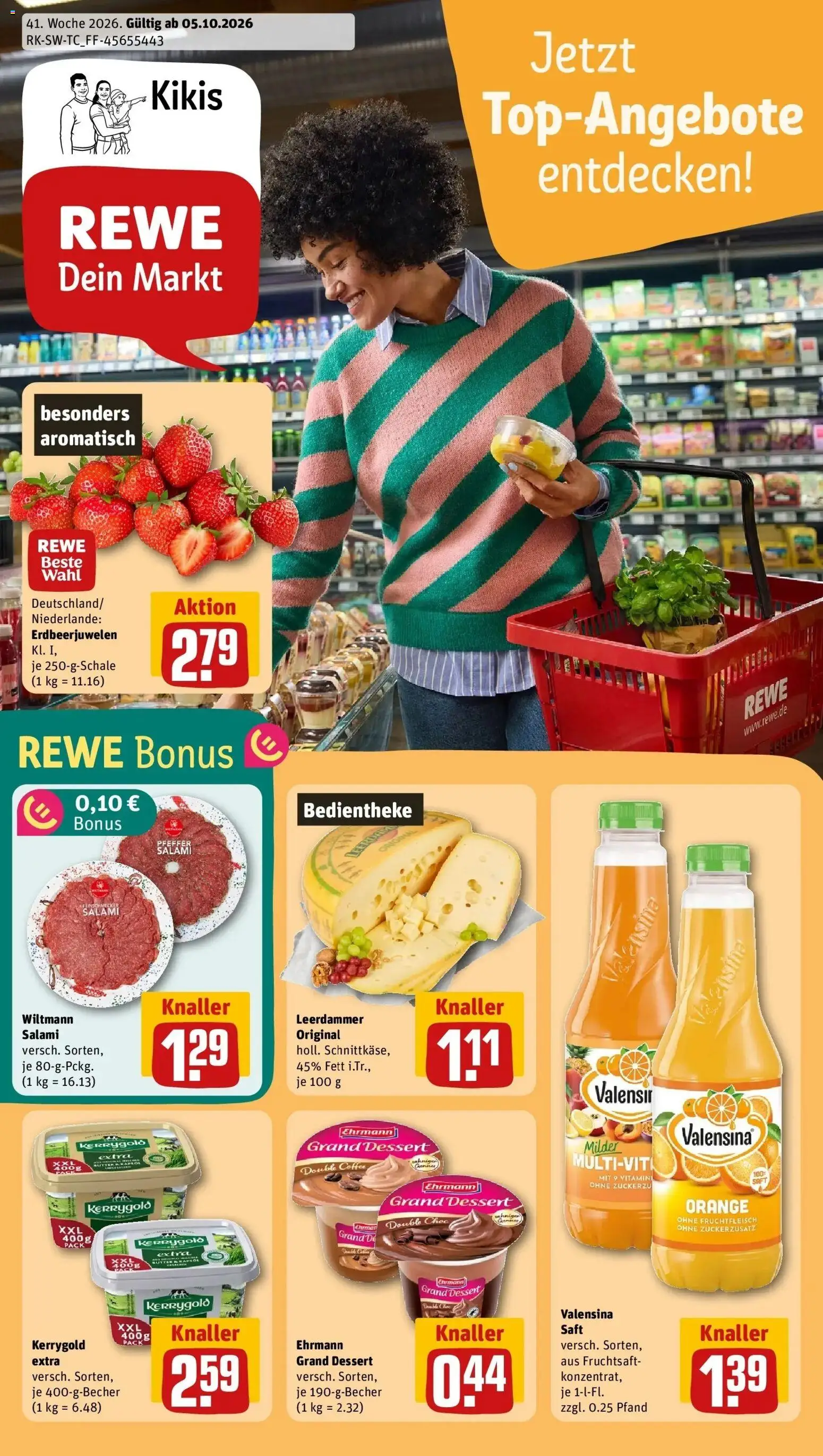 Vorschau von dem Prospekt des Geschäftes Rewe, gültig ab dem 05.10.2026