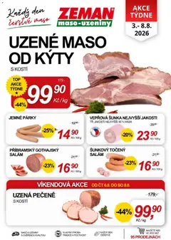 Náhled nabídky: Prodejny Zeman Prodejny Zeman leták platný od 03.08.2026
