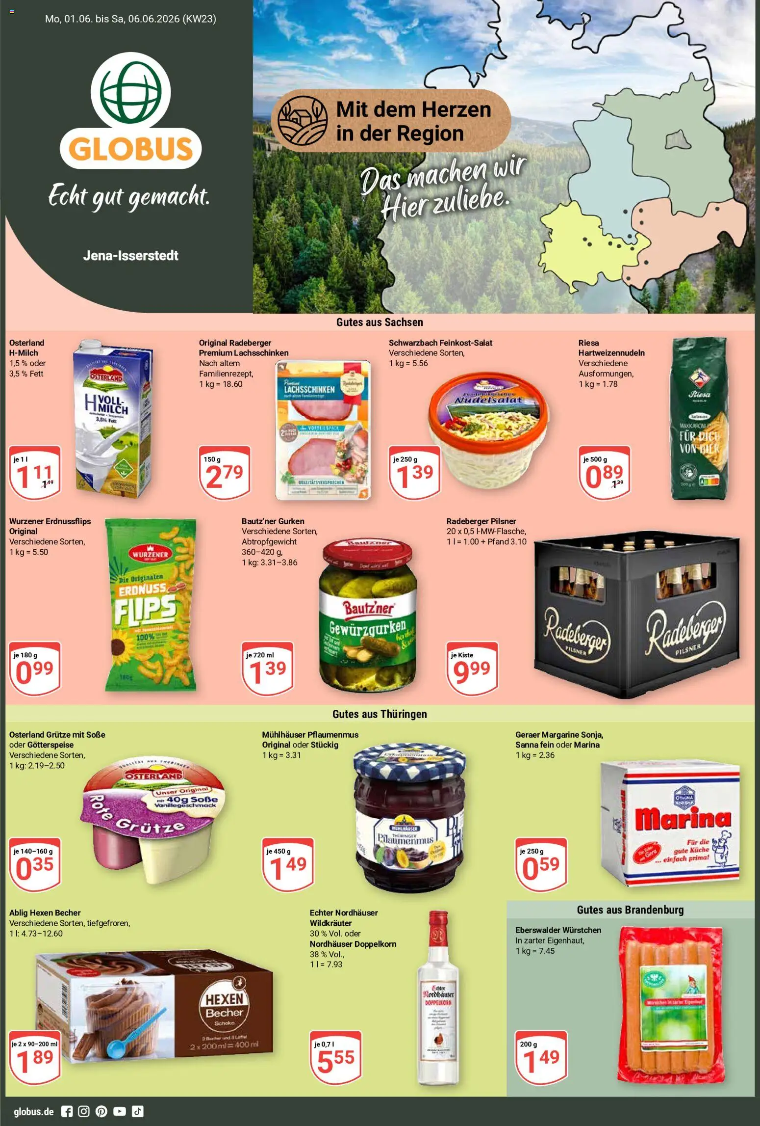 Vorschau von dem Prospekt des Geschäftes Globus, gültig ab dem 01.06.2026