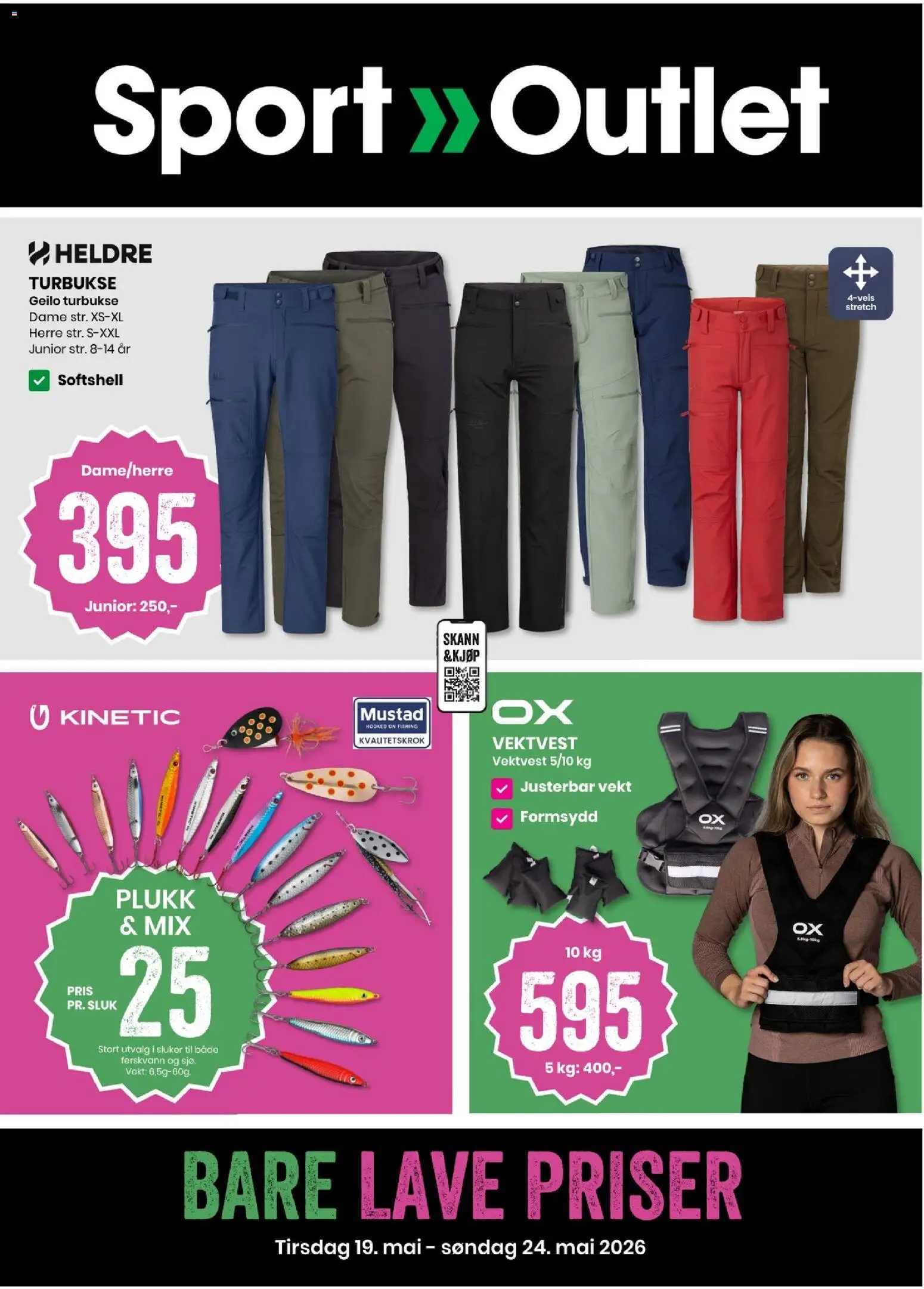 Forhåndsvis Sport Outlet kundeavis fra butikk Sport Outlet gyldig fra 19/05/2026