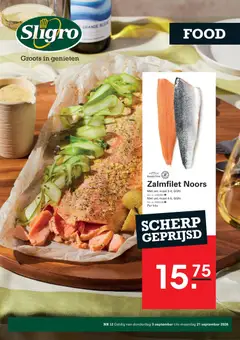 Voorbeeld van Sligro folder van winkel Sligro geldig vanaf 03-09-2026
