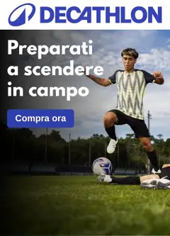 Anteprima del volantino Volantino Decathlon - Scarpe calcio valido a partire dal 19/08/2026
