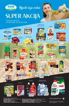 Pregled letka Hoše komerc katalog trgovine Hoše komerc vrijedi od 07.09.2026