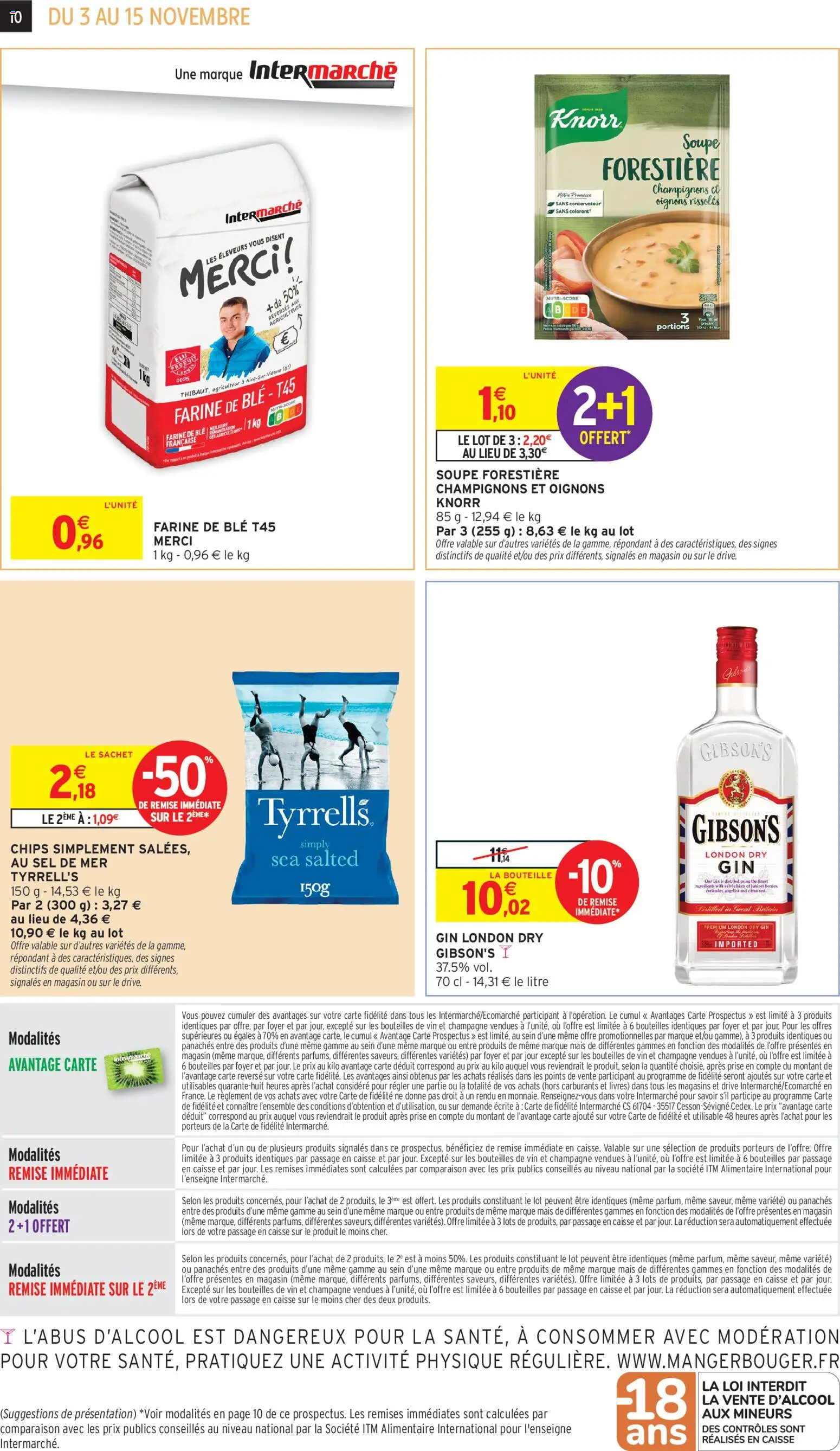 Prévisualisation de Intermarché catalogue du magasin Intermarché formulaire valide 03/11/2026