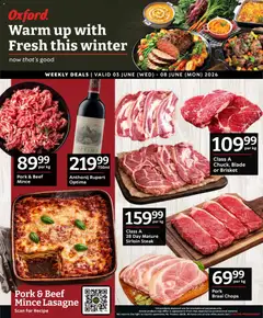 Preview of Oxford Freshmarket flyer valid from 03/06/2026